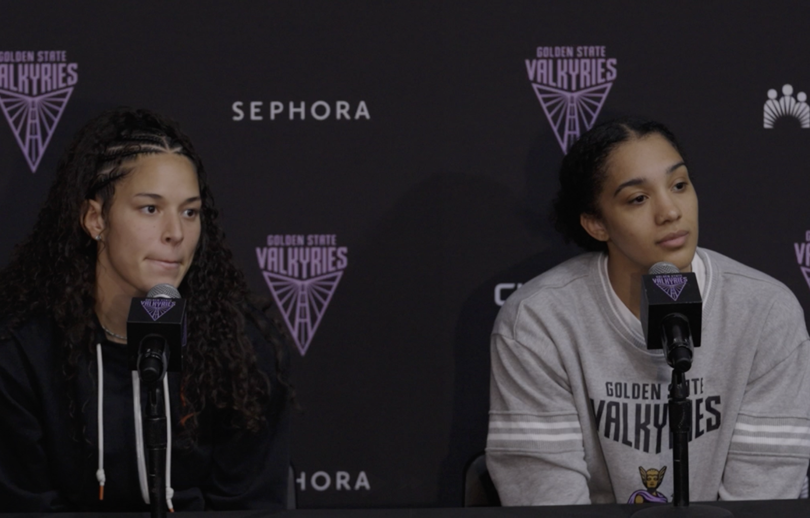 Veronica Burton and Gabby Williams Media Day Press Conference - 5/5/26